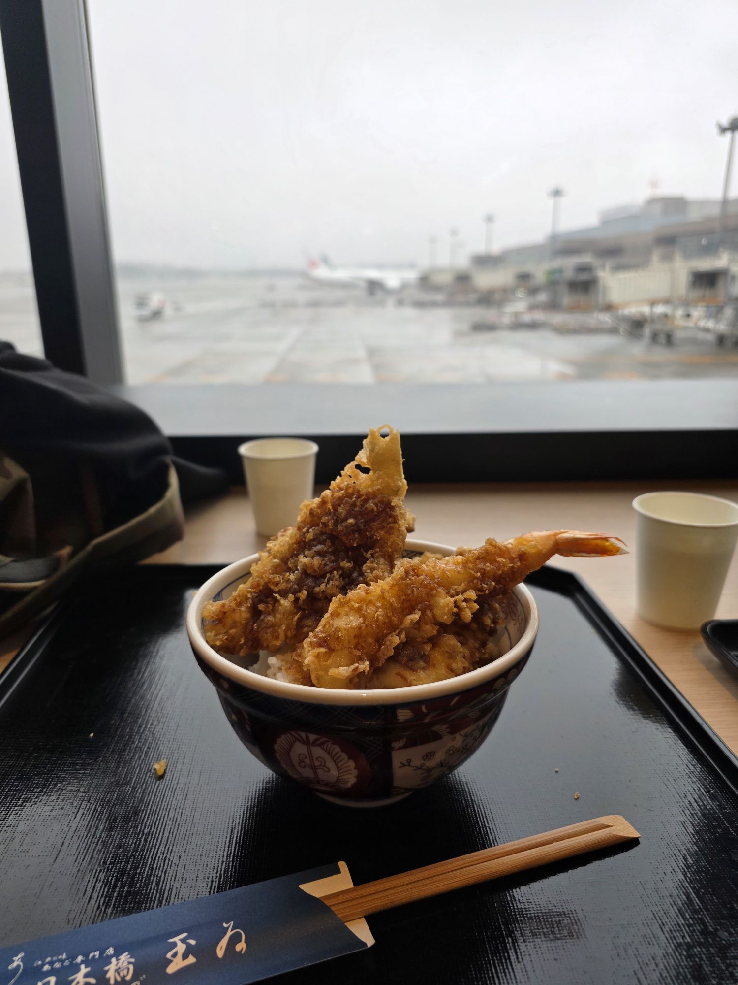 Japan Food Hall สนามบินนาริตะ Terminal 2 นั่งกินข้าวพร้อมวิวดูเครื่องบินแบบใกล้ๆ
