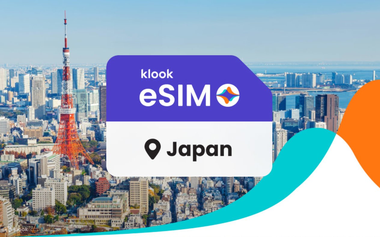 eSIM ญี่ปุ่นจาก Klook ใช้งานจริงที่ญี่ปุ่น ราคา 177 บาท เน็ตไม่จำกัด