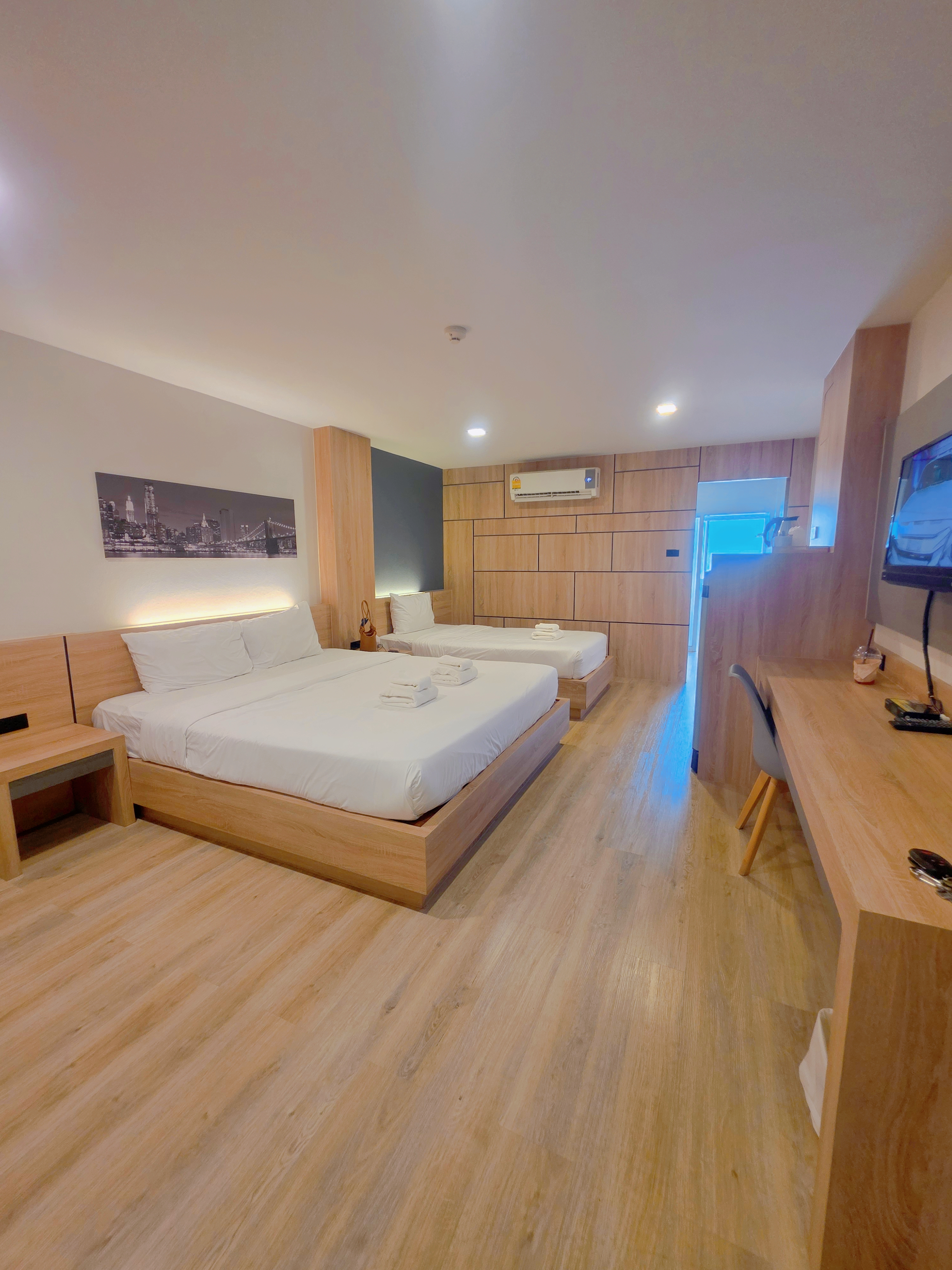 รีวิว B2 Korat Night Market Boutique & Budget Hotel พักสบาย ใกล้ตลาดเซฟวันโคราช ห้องกว้าง มินิมอล ราคาคุ้ม